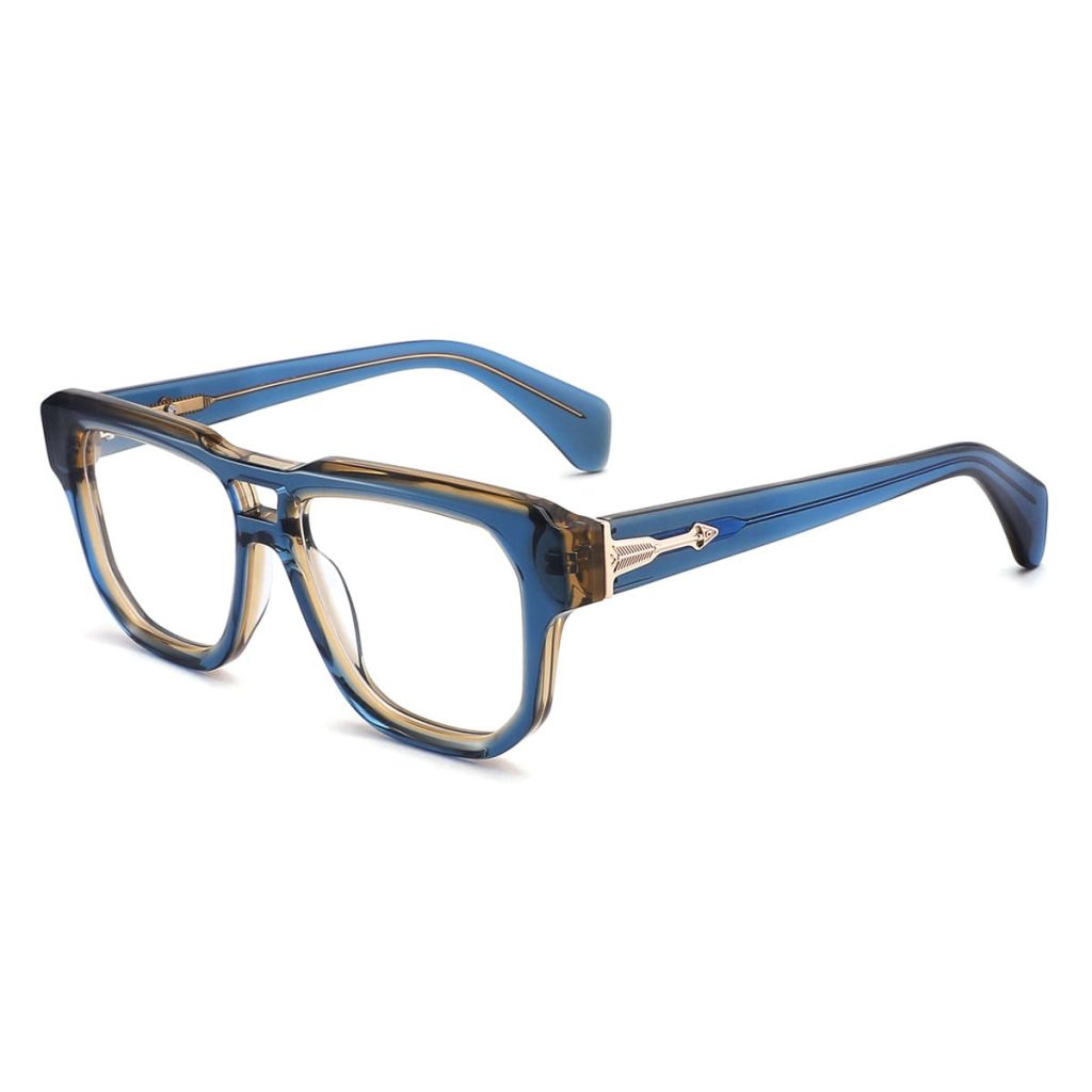 blue Acetate glasses
